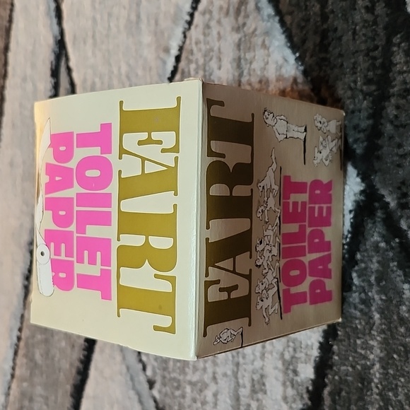 IVORY TOWER 1986 FART HUMOROUS SAYINGS TOILET PAPER DECORATIVE - Picture 4 of 14